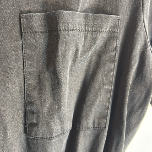 SMASH + TESS Sz S Who We Are Boiler Jumpsuit Zipper Cuffed Hem Short Sleeve - Picture 13 of 14